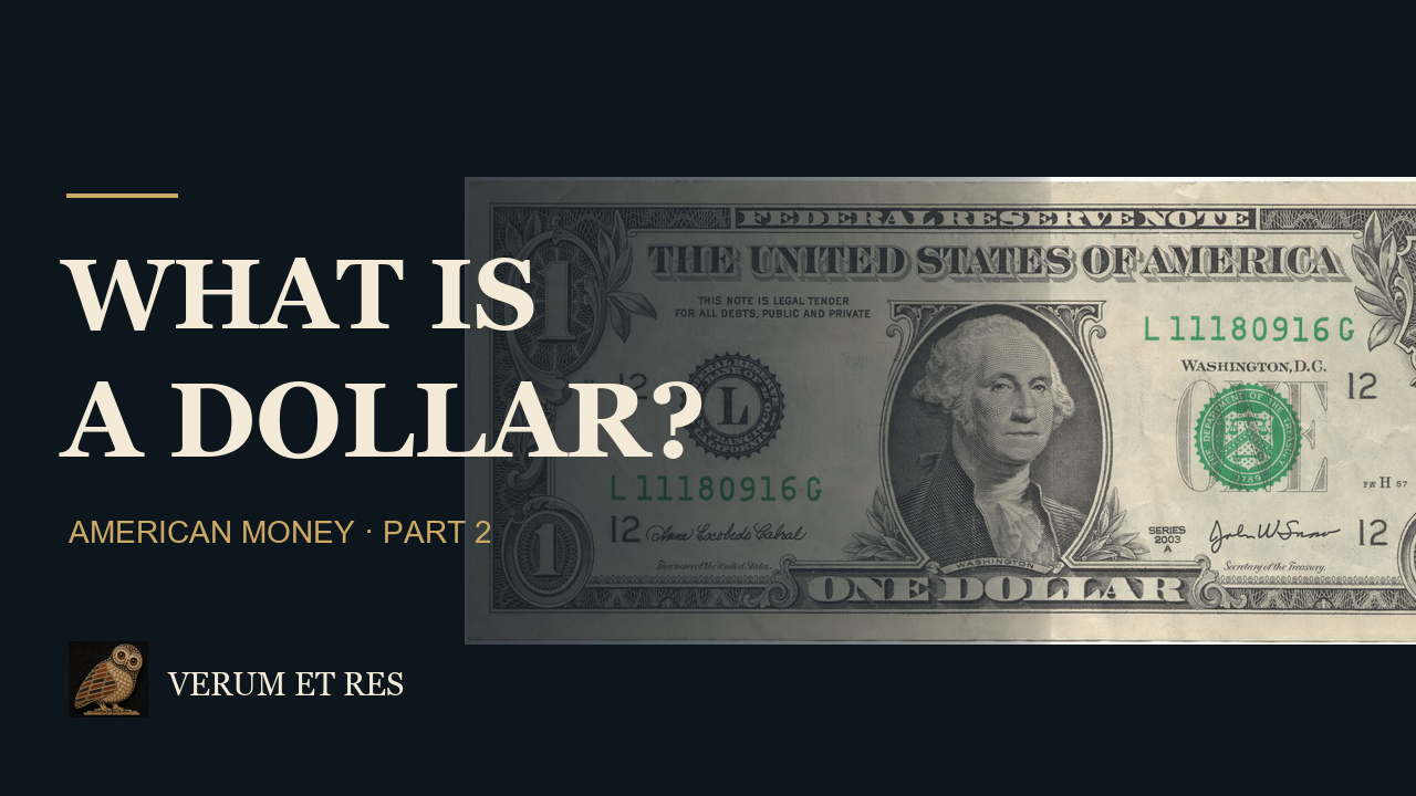 What Is a Dollar? Part Two of the Federal Reserve documentary.